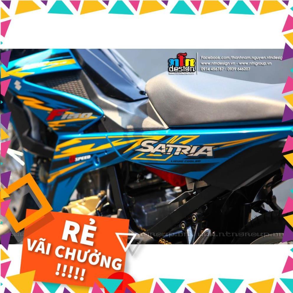 Tem Rời Raider FI Mẫu Xanh Vàng Đen