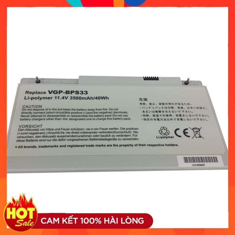 Pin Dùng Cho Laptop Sony Vaio VGP-BPS33 BPS33