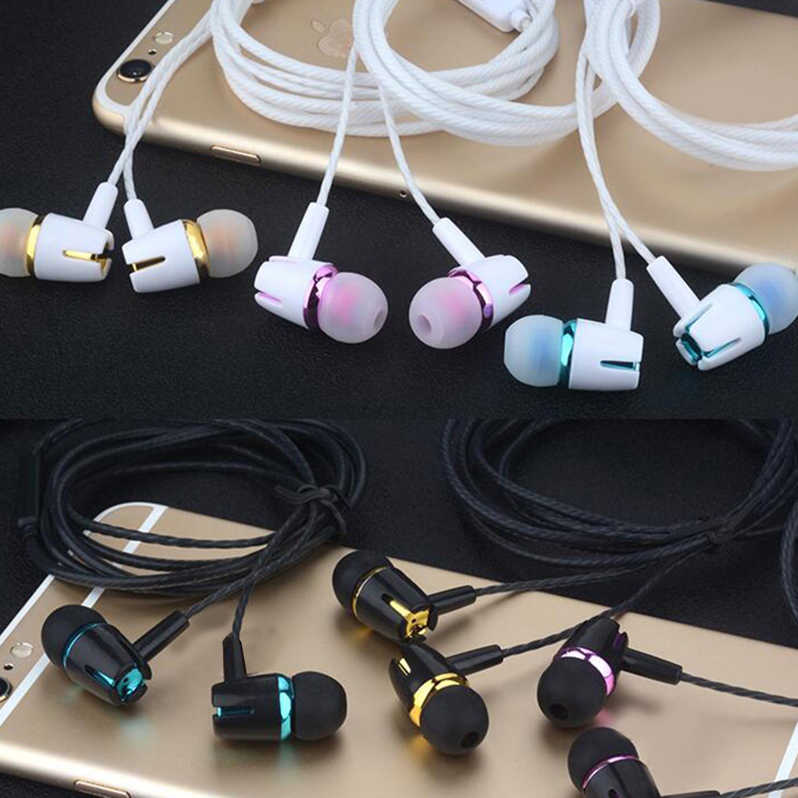 3.5mm Wired Headphones Headset In-Ear Earphone