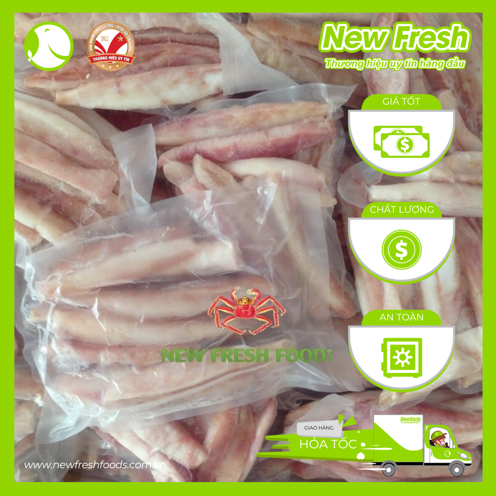 Gân Cá Ngừ Đại Dương Túi 1Kg