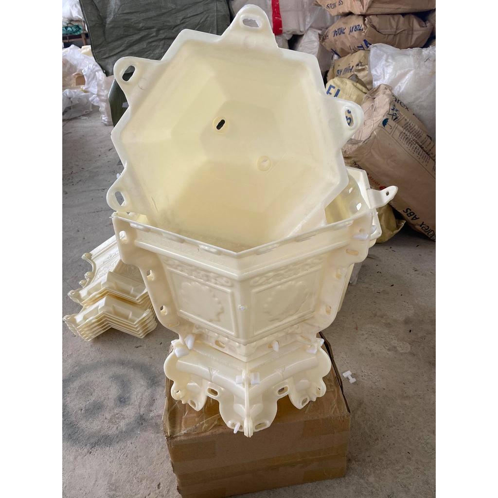 Khuôn đúc chậu lục giác 30 và chân đôn