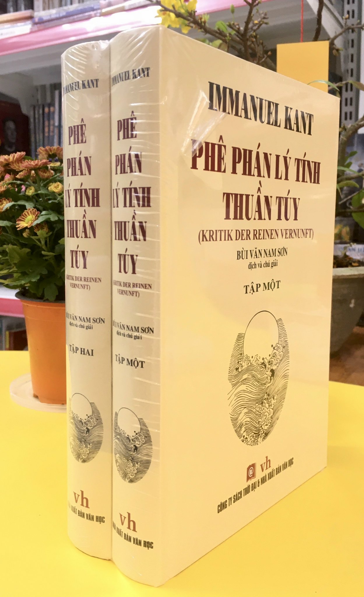 PHÊ PHÁN LÝ TÍNH THUẦN TÚY - Immanuel Kant - Bùi Văn Nam Sơn dịch - (trọn bộ 2 tập, bìa cứng)