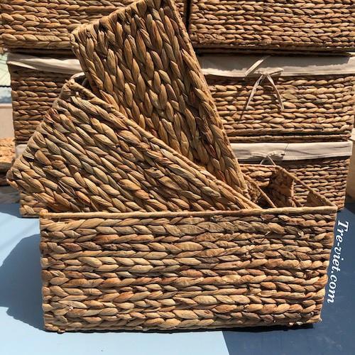 Giỏ lục bình chữ nhật đa năng đựng đồ - Storage basket - có sẵn 3 size