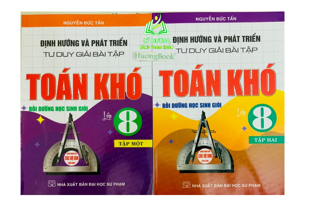 Sách - Combo Định hướng và phát triển tư duy giải bài tập toán khó lớp 8