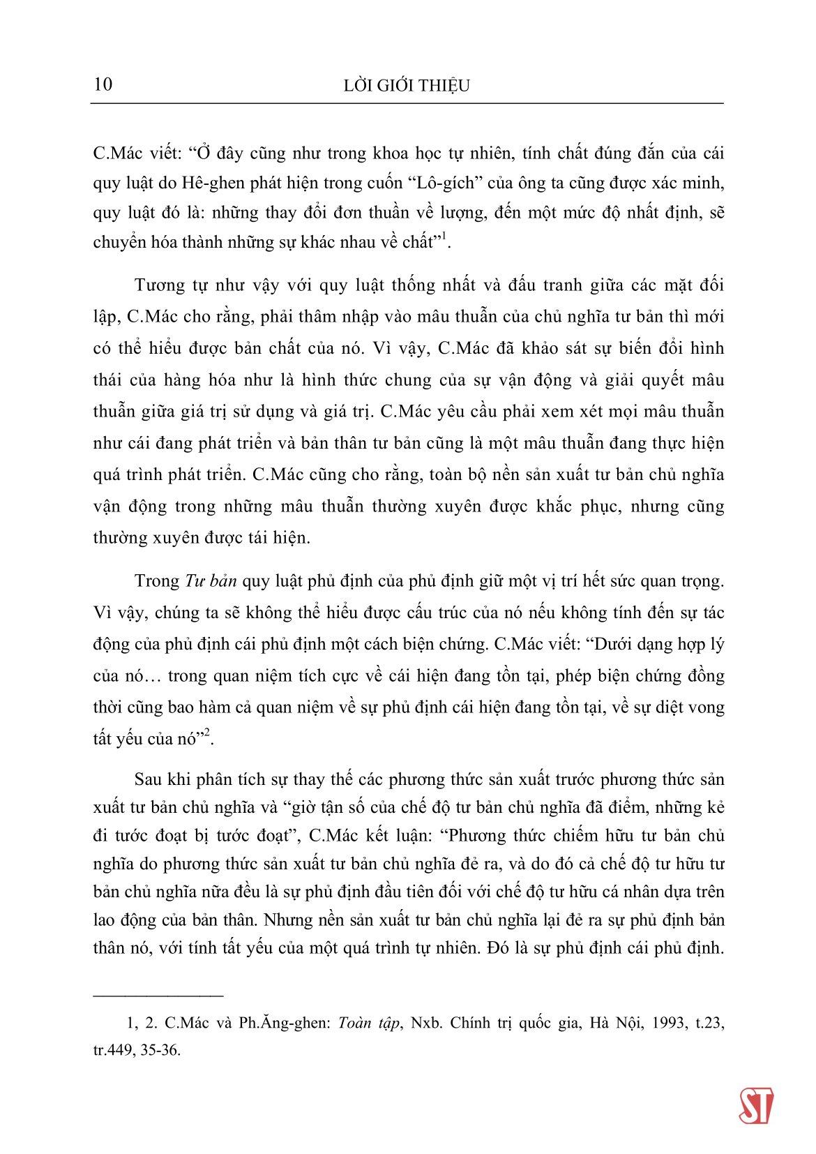 Tư Bản - Phê Phán Khoa Kinh Tế Chính Trị - Tập Thứ Ba - Quyển III: Toàn Bộ Quá Trình Sản Xuất Tư Bản Chủ Nghĩa. Phần Thứ Nhất (Chương I - XXVIII)