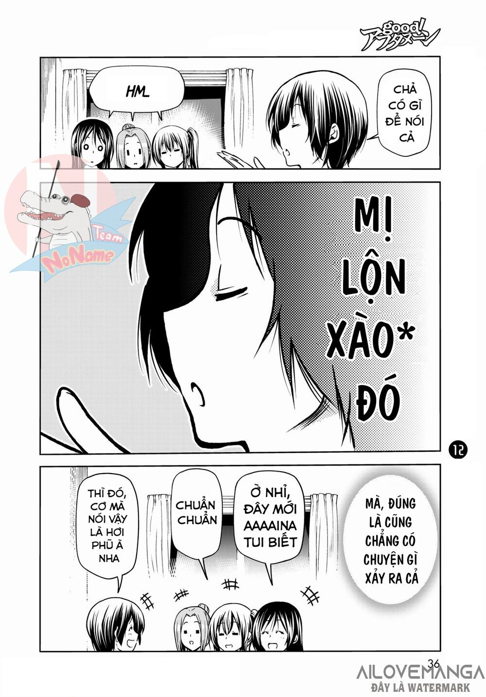 cô gái thích lặn - grand blue chapter 72.1 13