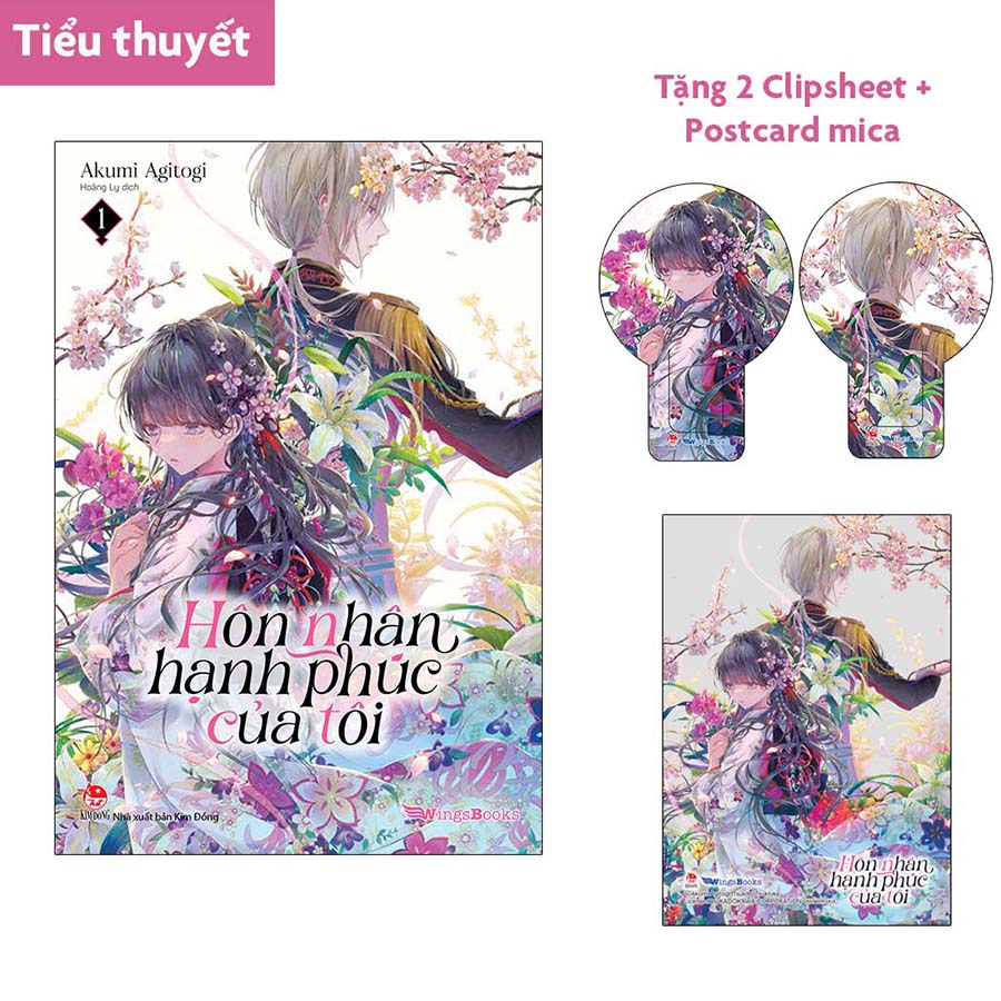 Hôn Nhân Hạnh Phúc Của Tôi (Light-Novel) – Tập 1 [Tặng 02 Clipsheet + 01 Postcard Mica]