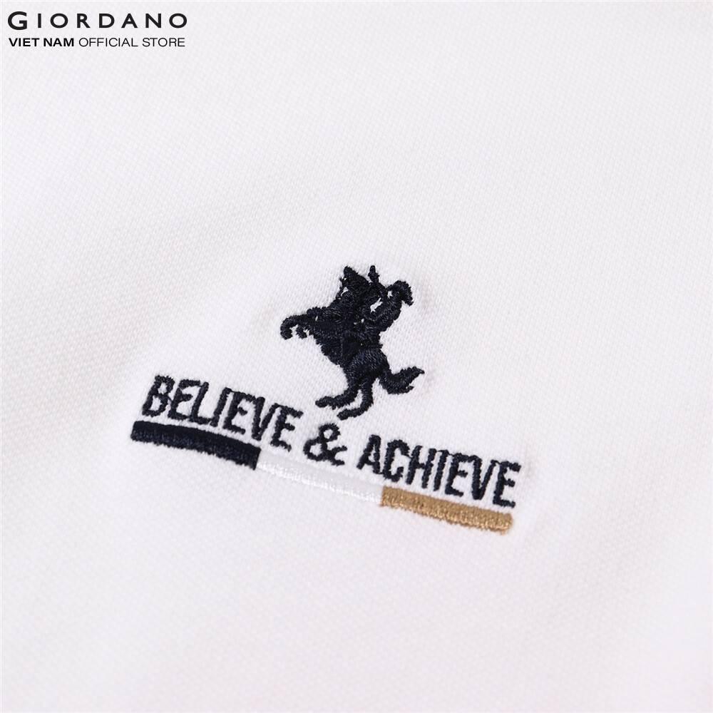 Áo thun ngắn tay có cổ nữ Giordano polo 05311302