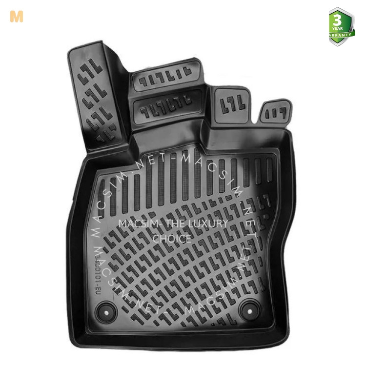 Thảm lót sàn ô tô nhựa TPU Silicon Volkswagen Passat B8 2015+ Nhãn hiệu Macsim