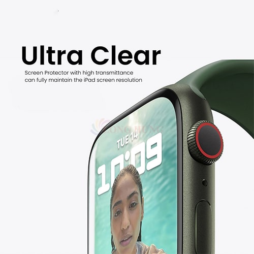 Dán màn hình cường lực chống va đập dành cho Zeelot Apple Watch 41/45mm - Hàng chính hãng