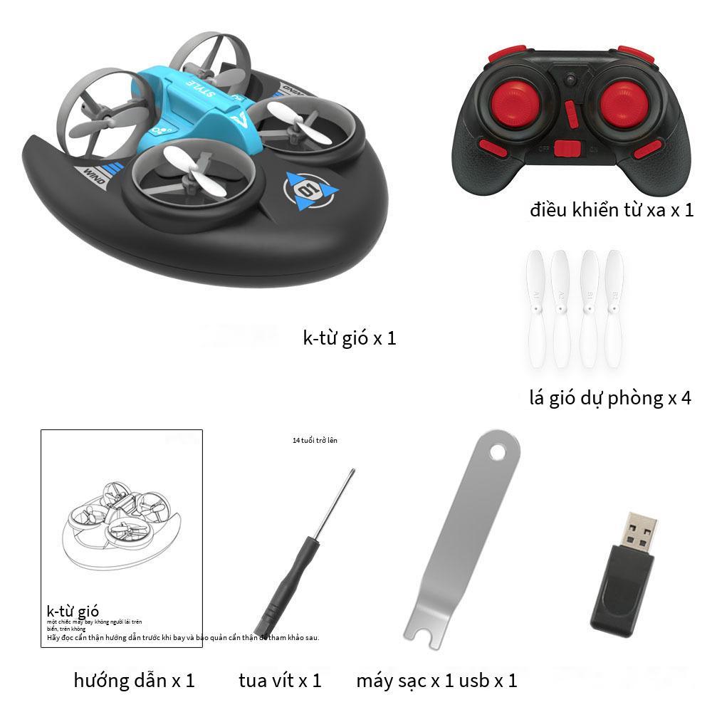Ưu đãi đặc biệt hấp dẫn sản phẩm mới H101 máy bay bốn trục điều khiển từ xa trên biển, trên bộ và trên không, máy bay không người lái đóng thế ba trong một A257