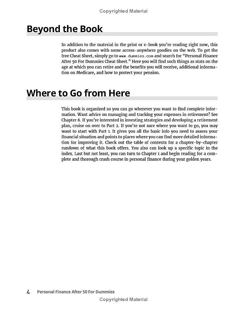 Sách ngoại văn: Personal Finance After 50 For Dummies 3rd Edition