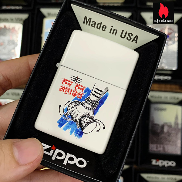 Bật Lửa Zippo 214 Shiva Design