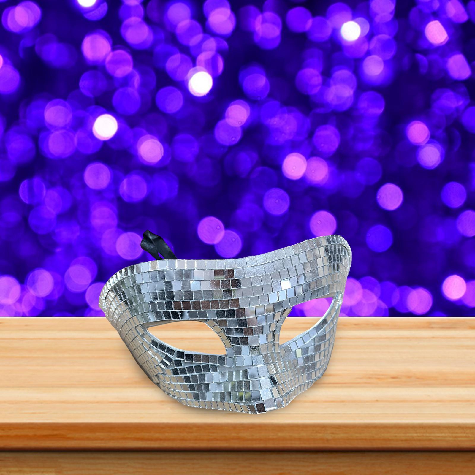Mirrored Sequins  Halloween Stage Performance Roles Play Cosplay Props