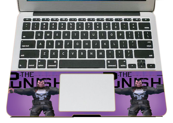 Miếng Dán Trang Trí Mặt Ngoài + Lót Tay Laptop Hoạt Hình LTHH - 780