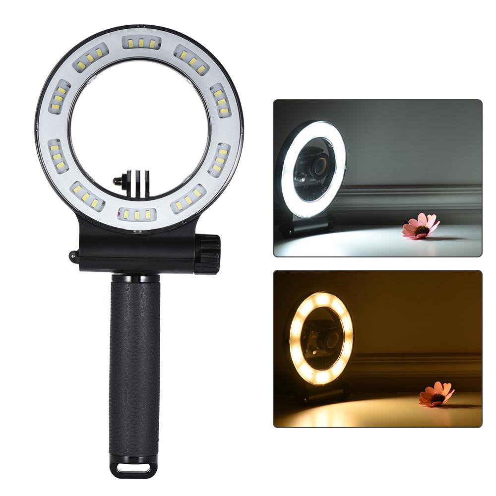 Đèn LED chống nước lặn 40m lấp đầy ánh sáng 3 chế độ cho GoPro Hero 6/5/4/3 + / 3 Yi 4K SJCAM