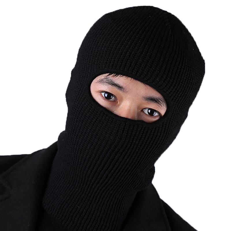 Dệt Kim Balo Nón Full Face Khăn Choàng Nữ Mùa Đông Ấm Magic Vòng Cổ Khăn Mặt Nạ Bò Bộ Đội Chui Đầu Ngoài Trời Nhét Color: B