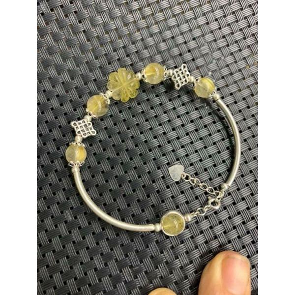 VÒNG CỎ BỐN LÁ THIẾT KẾ S925