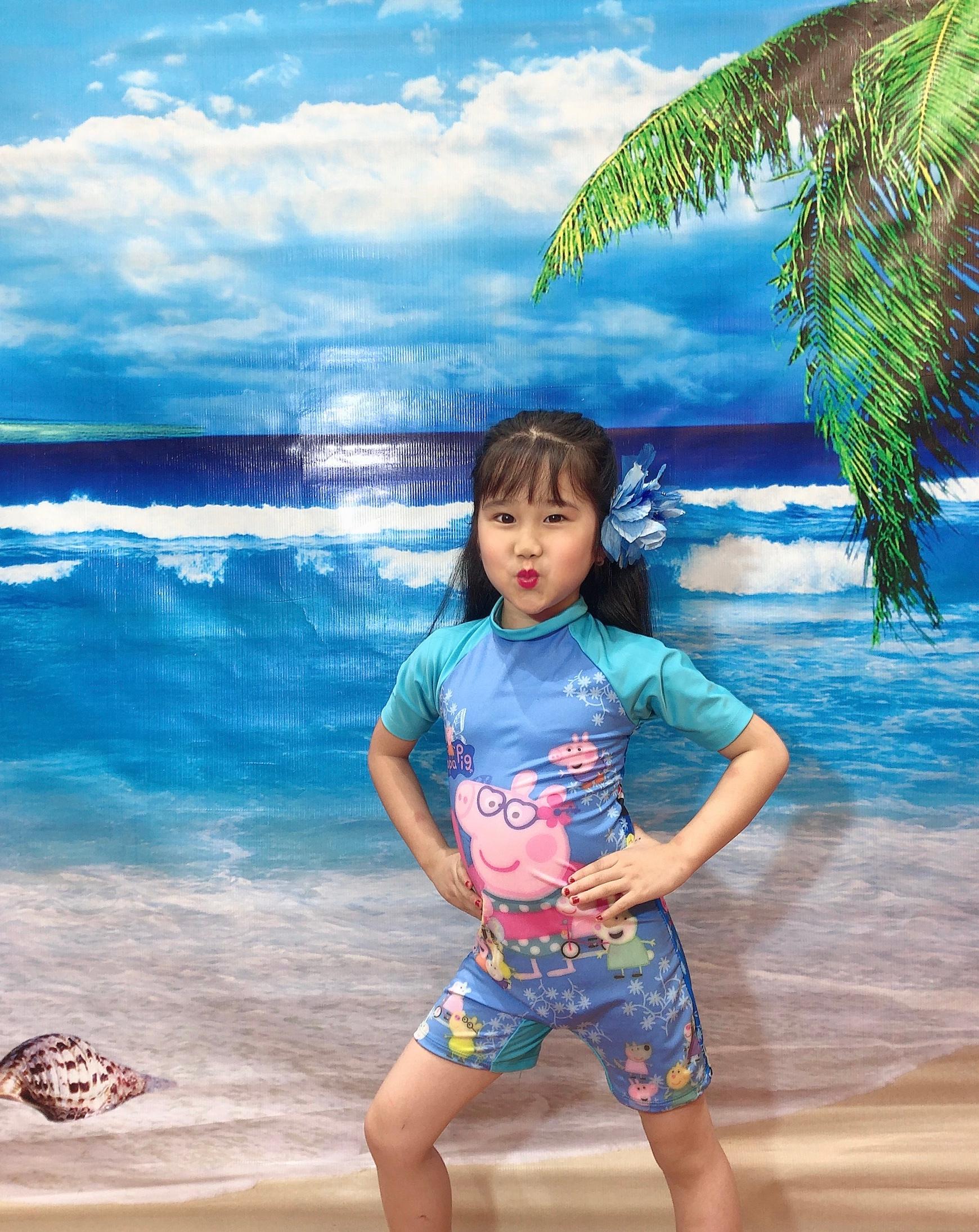 Đồ bơi cho bé gái 1 mảnh dài tay quần dài đủ size từ 20kg đến 45kg TE003