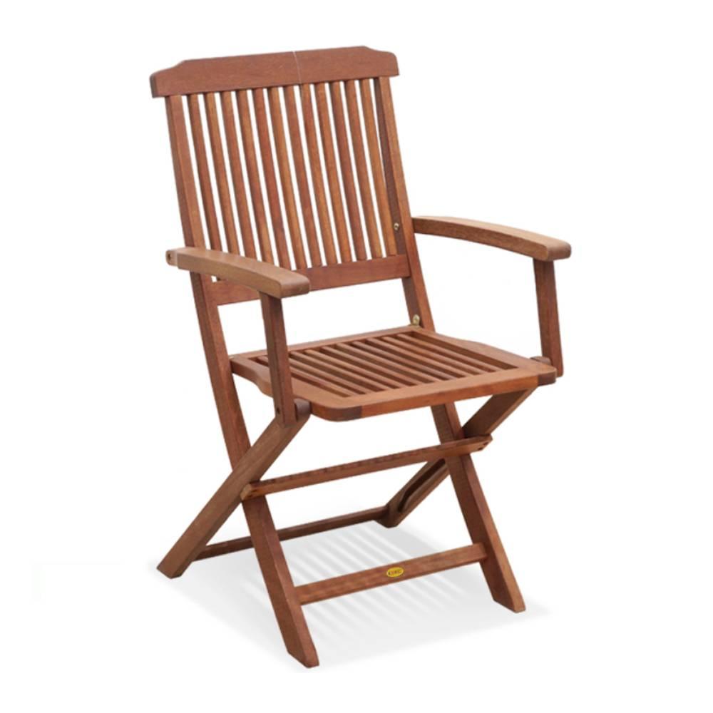 Bộ Bàn Punai 4 Ghế Xếp Paradiso IBIE NS4002A - Nâu