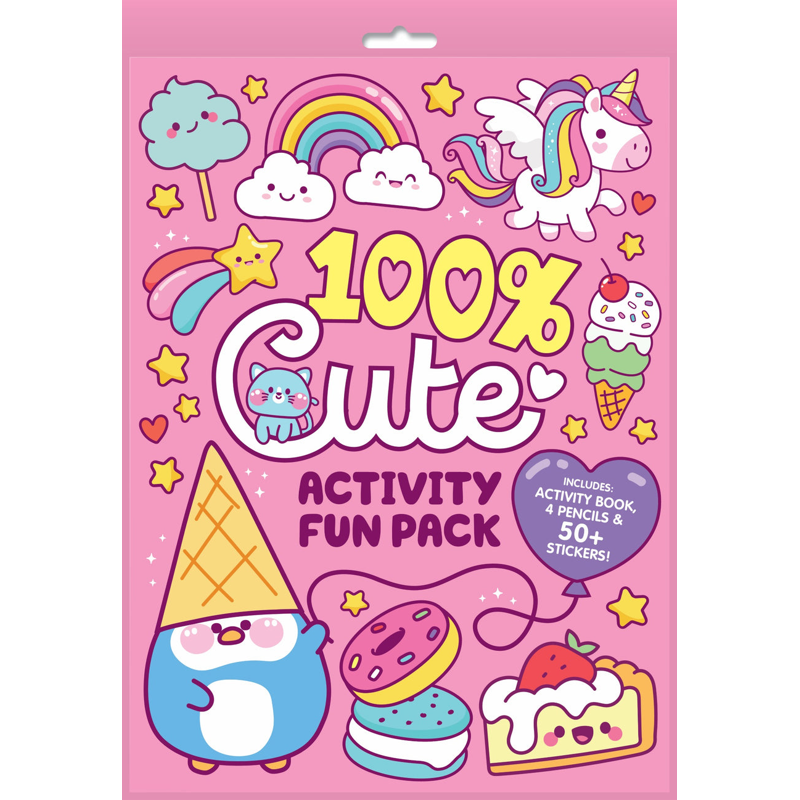 Sách 100% Cute - Activity Fun Pack