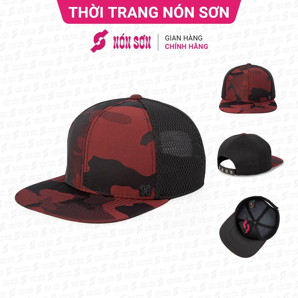 Mũ snapback hiphop nam nữ NÓN SƠN chính hãng MC210-ĐO1