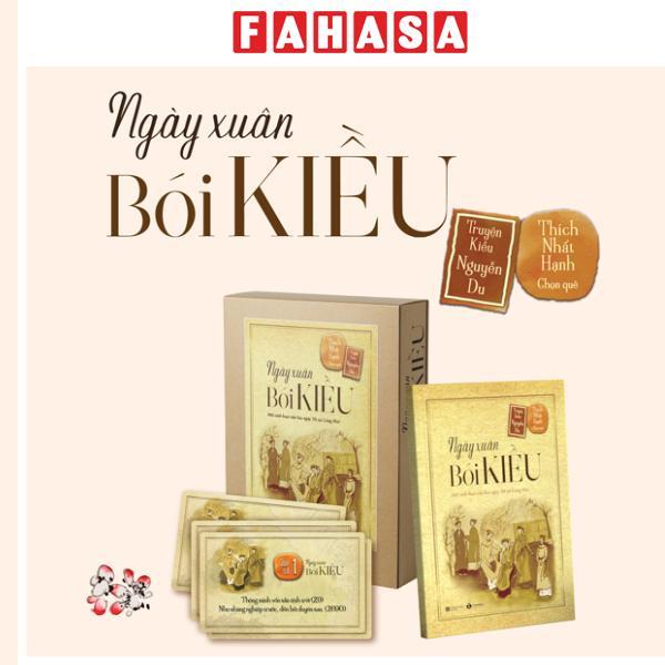 Sách - Boxset Ngày Xuân Bói Kiều (Bộ Bài + Sách Hướng Dẫn)