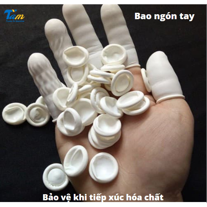 Set 100 Bao Cao Su Bảo Vệ Ngón Tay