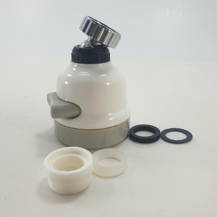 Đầu vòi hoa sen chậu rửa chén tăng áp lực 3 chế độ phun_ nhựa ABS cao cấp Cải Tiến Phần nhựa và đĩa phun HC2021 - GDHN Loại Tốt