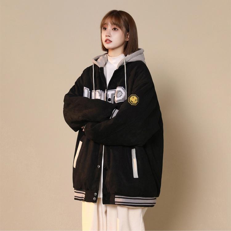 Áo khoác Hoodie nam Nữ Unisex Untok – Áo bomber mũ trùm đầu ,chất nỉ dày ấm 2 lớp cúc bấm - MayLinhShop
