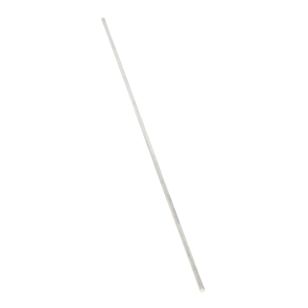 50 cm x 6063 Hợp Kim Nhôm Tròn Chắc Chắn Cần Thanh Trục, Diam. 3mm
