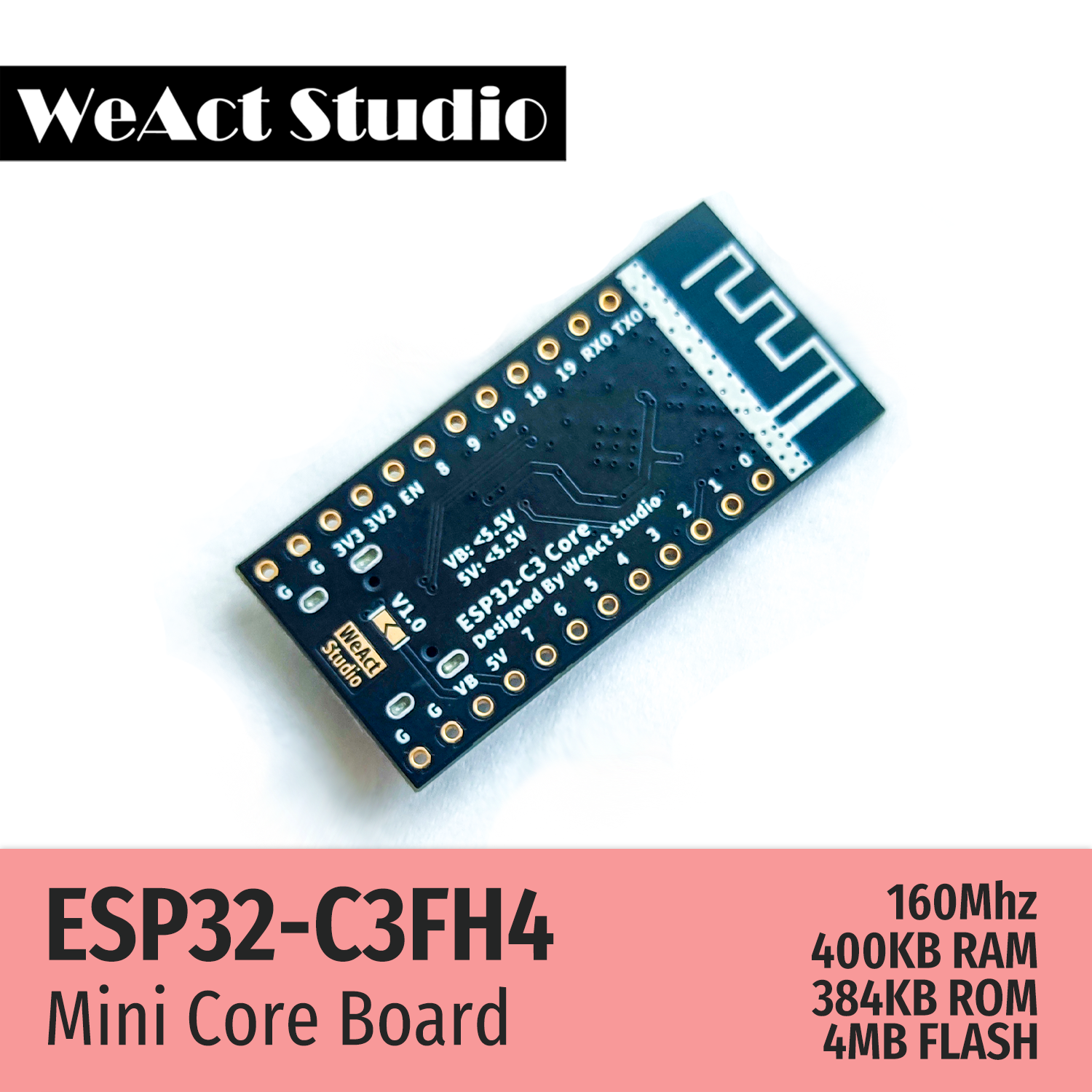 Weact ESP32 ESP-32 ESP32C3 ESP32-C3FH4 BAN ĐÁNH GIÁ WIFI MICLULE MICROPYTHON