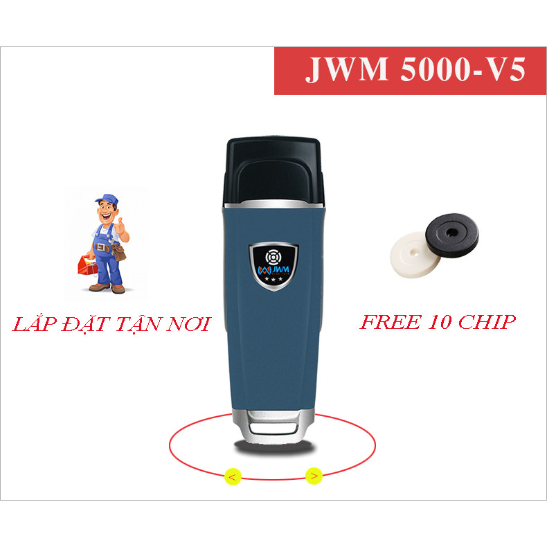 MÁY TUẦN TRA BẢO VỆ JWM 5000-V5- TẶNG 10 CHIP VÀ PHẦN MỀM - HÀNG CHÍNH HÃNG