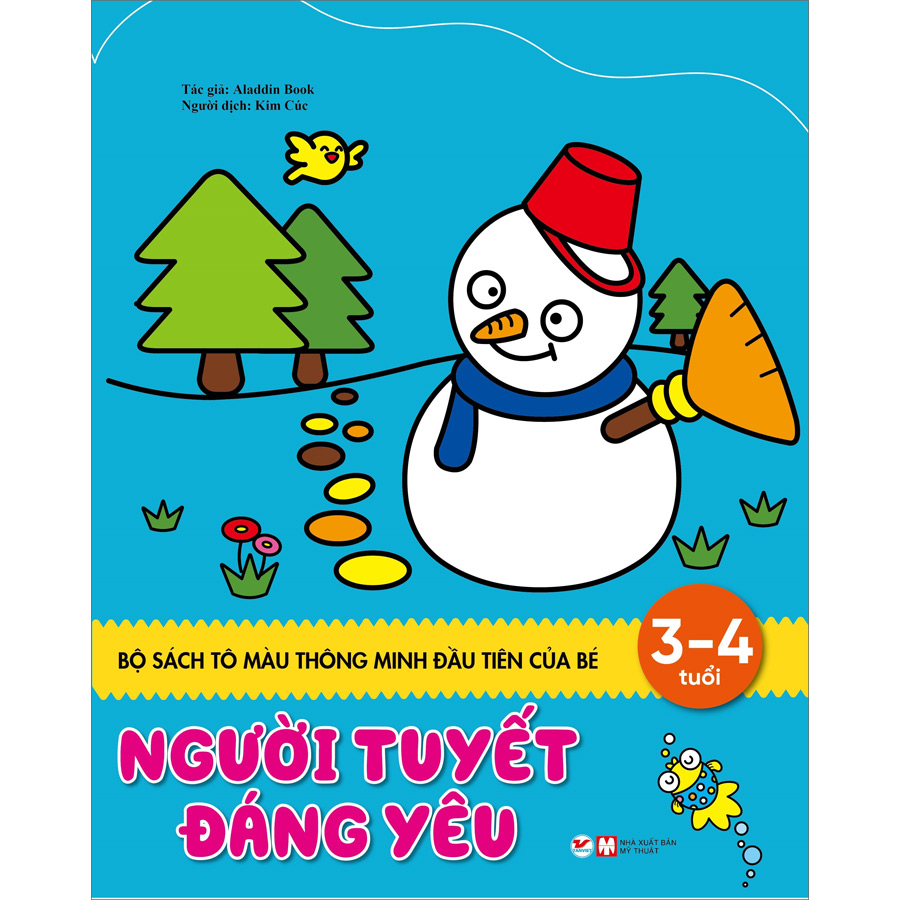 Combo: Bộ Sách Tô Màu Thông Minh Đầu Tiên Của Bé 2- 6 Tuổi : Phép So Sánh Thú Vị + Người Tuyết Đáng Yêu + Cầu Vồng Kì Ảo + Nhiếp Ảnh Gia Tí Hon