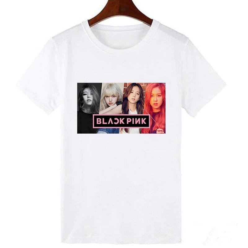 Áo phông Black Pink in hình JENNIE LISA JISOO ROSE