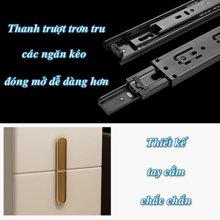 Tab Đầu Giường Thông Minh - Sạc Không Dây - Đèn Cảm Ứng