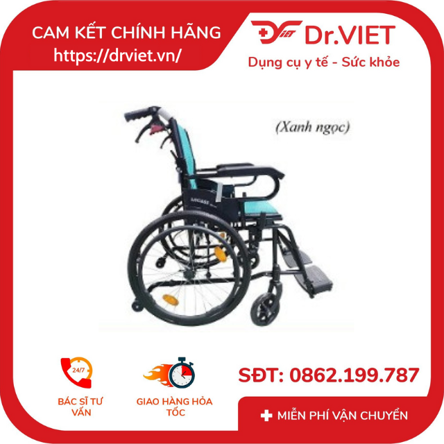 XE LĂN SẮT SƠN 2 CHỐNG LẬT LUCASS X-980L PHÙ HỢP VỚI NGƯỜI GIÀ VÀ NGƯỜI KHUYẾT TẬT