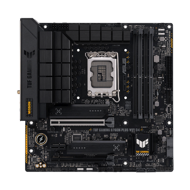 Mainboard Asus TUF GAMING B760M-PLUS WIFI DDR4 - Hàng Chính Hãng