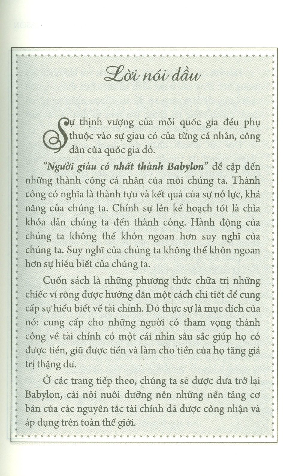 Người Giàu Có Nhất Thành Babylon - Phiên bản mới