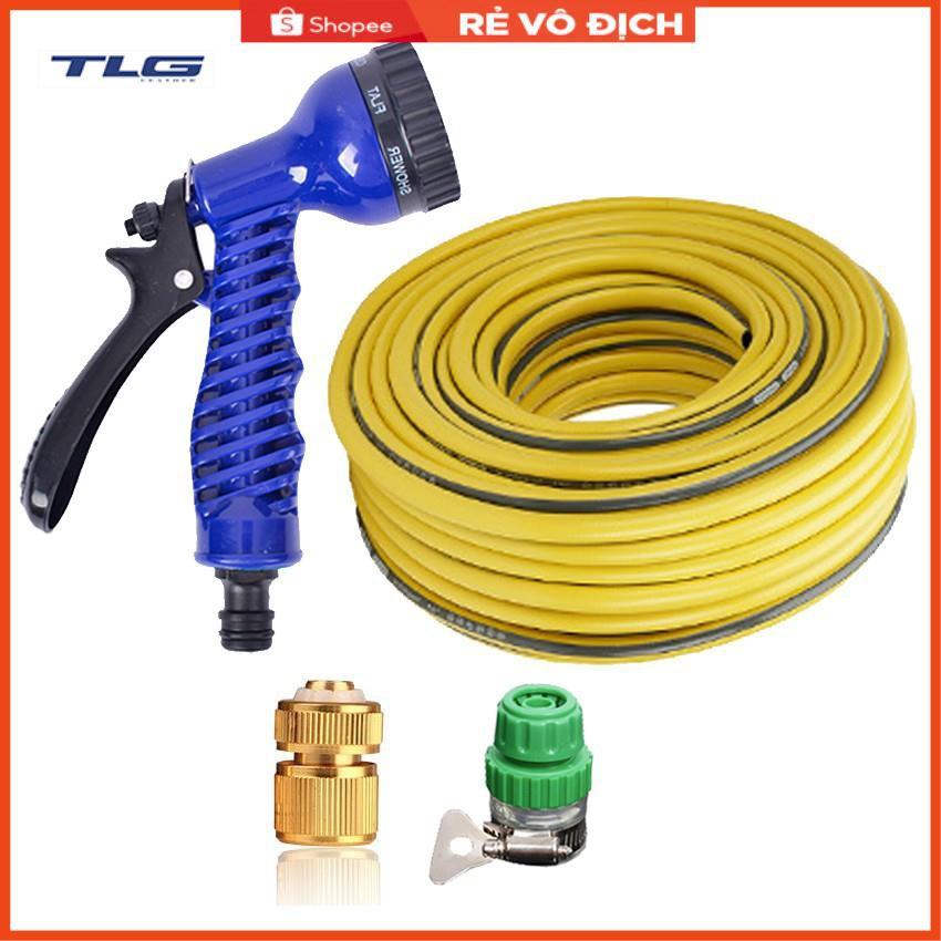 Bộ dây vòi xịt rửa xe, tưới cây, dọn dẹp nhà cửa 3-5m  206843