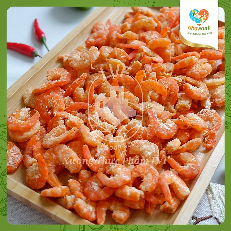 TÔM KHÔ THIÊN NHIÊN CAO CẤP LOẠI 1 - ĐẶC SẢN CÀ MAU - 100GR