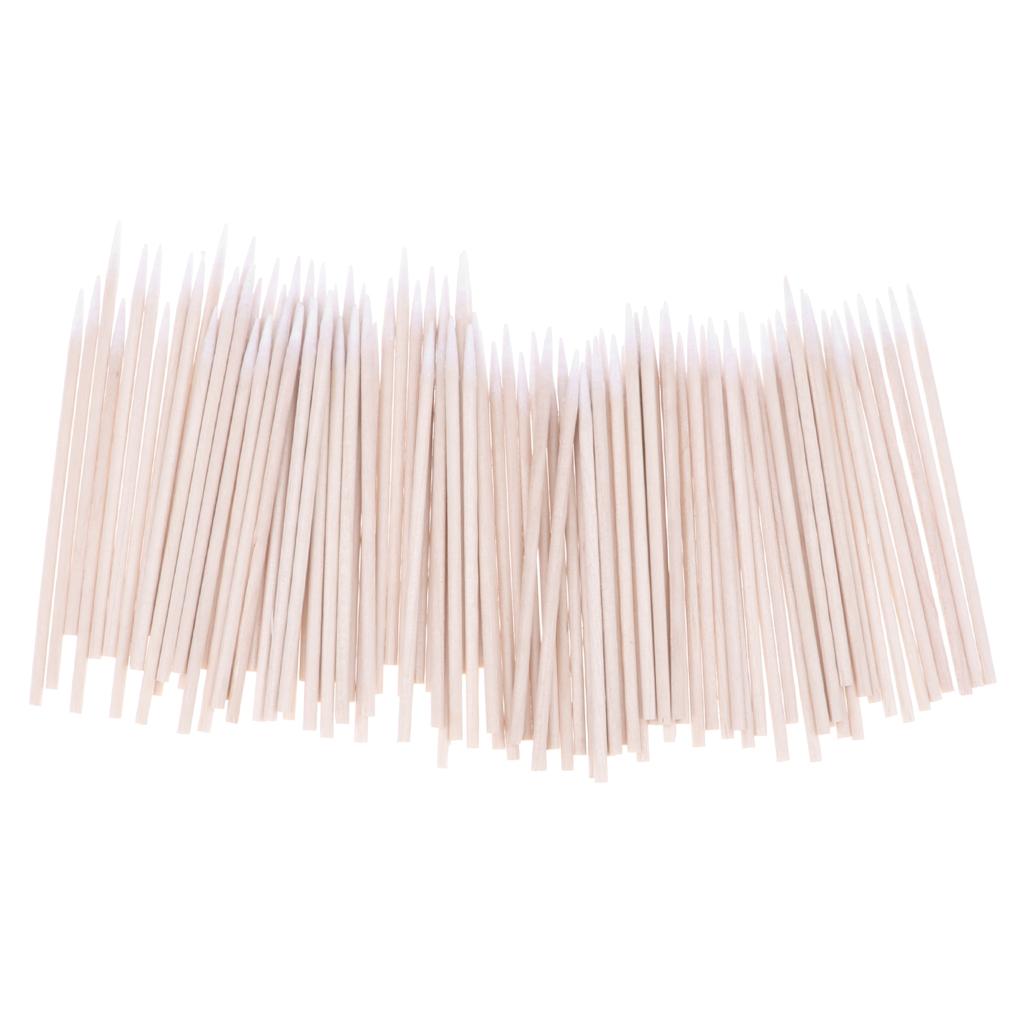 2x100Pcs Cotton Stick Clean Tool for Headphone Phone Charging Port