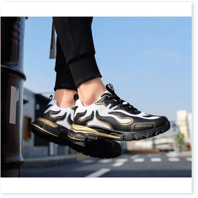 Giày sneaker nam - Thể Thao, Chạy Bộ, Đi Chơi - Đế Cao Su Cực Bền