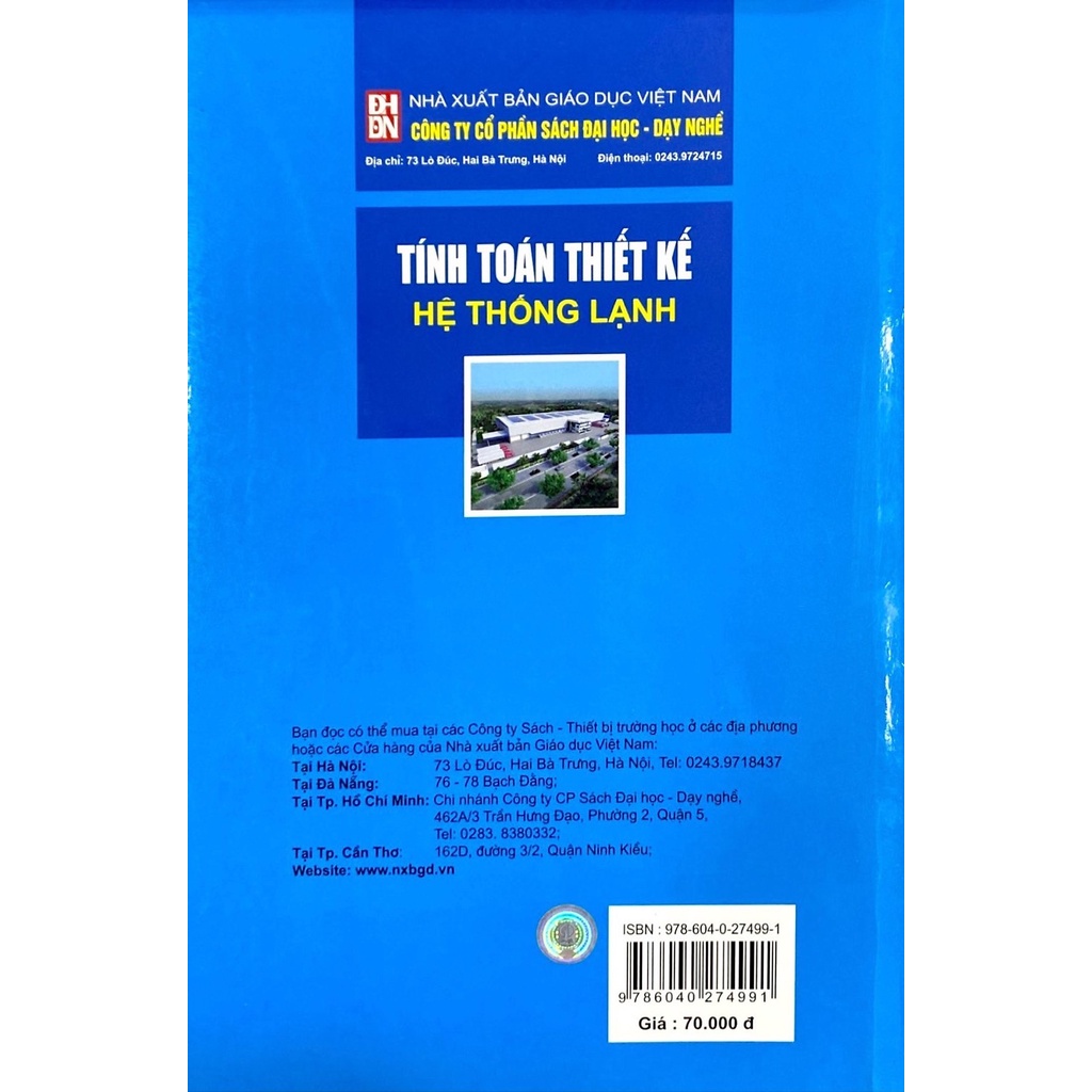 Tính toán Thiết kế hệ thống lạnh - Nguyễn Đức Lợi