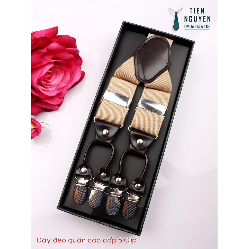 Đai Đeo Quần Nam Chữ Y Cao Cấp 3.5Cm Thun 4 Chiều