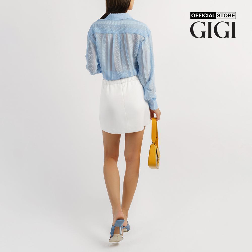 GIGI - Áo sơ mi nữ tay dài phom suông thanh lịch G1108T221213-24