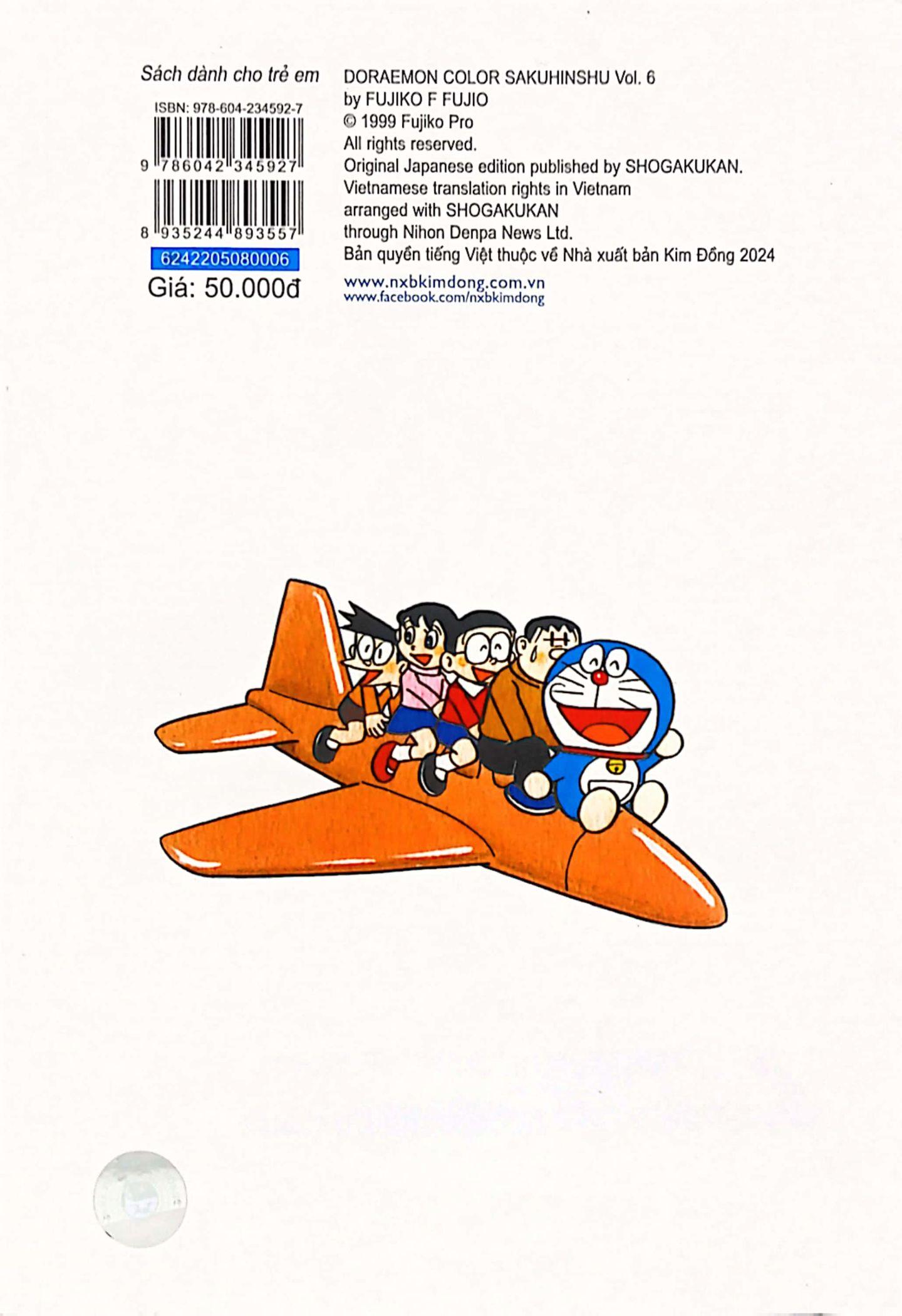 Doraemon Tuyển Tập Tranh Truyện Màu - Tập 6 (Tái Bản 2023)