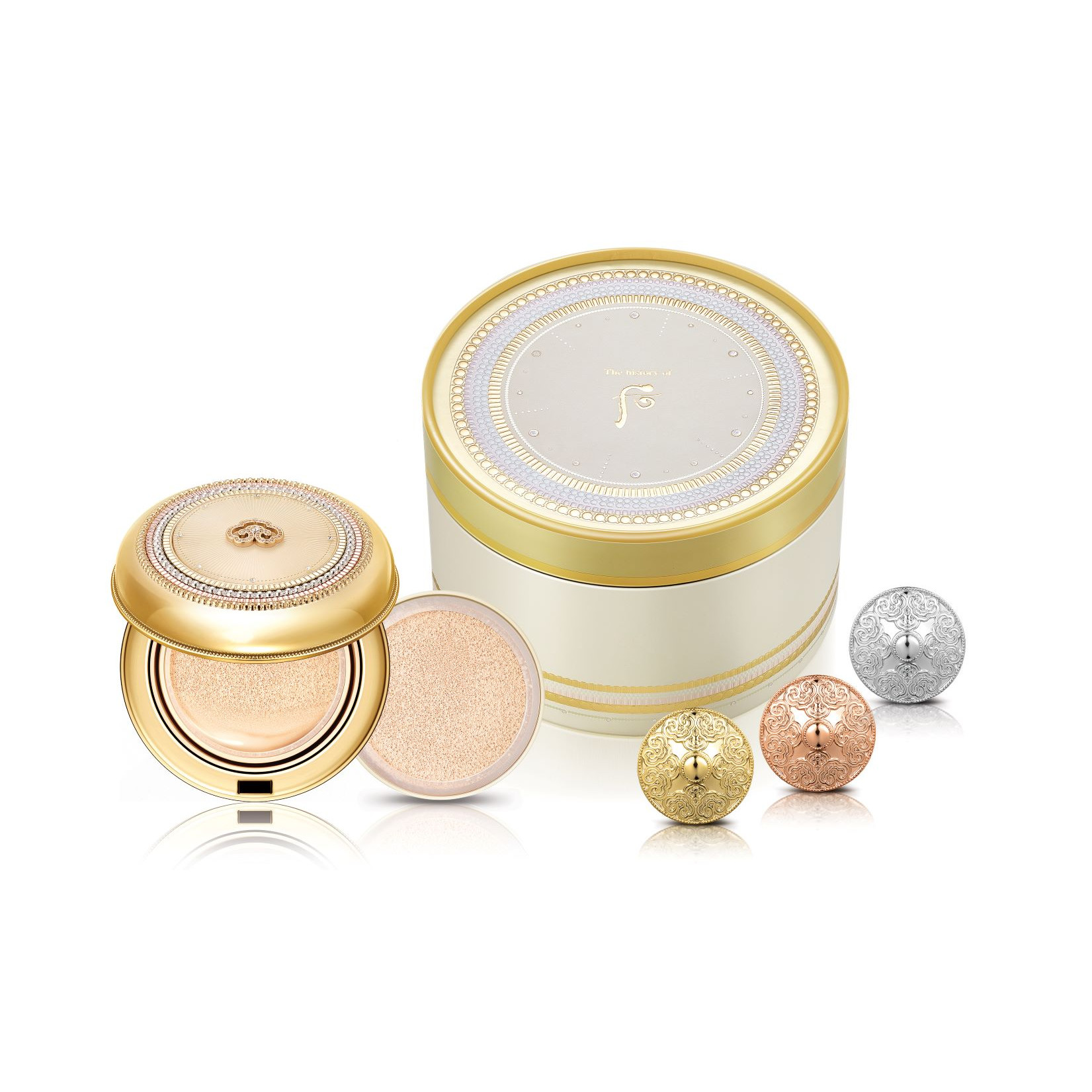 Bộ Phấn nước trang điểm WHoo GJH Mi Golden Cushion Glow Set #21