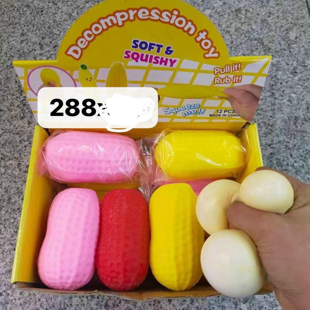 Squishy Mochi Gudetama Côn trùng động vật hoa quả bóp mềm đàn hồi siêu chậm tăng giải tỏa căng thẳng