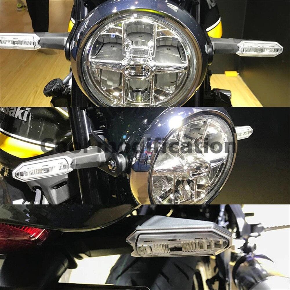 Đèn Led Xi Nhan Trước Sau Chuyên Dụng Cho Xe Mô Tô Kawasaki Ninja 125 / 250 / 300 / 400 / 650 18-20